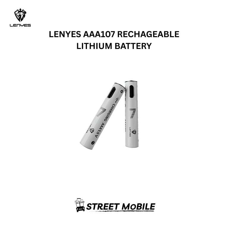 LENYES AAA107 RECHAGEABLE LITHIUM BATTERY