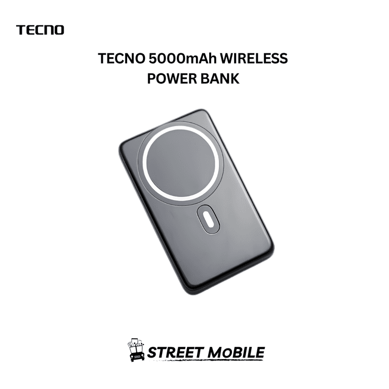 TECNO 5000MAH WIRELESS POWER BANK