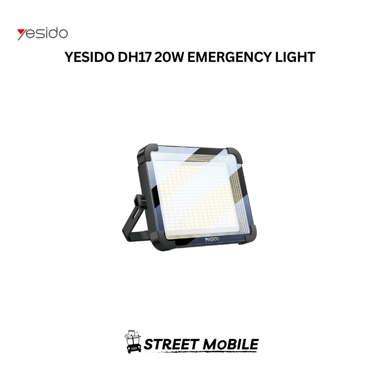 YESIDO DH17 20W RECHARGEABLE EMERGENCY LIGHT