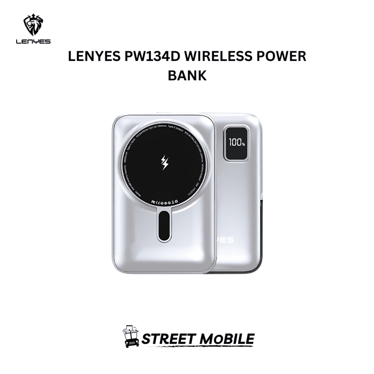 LENYES PW134D WIRELESS POWER BANK