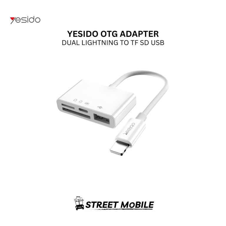 YESIDO GS12 ADAPTER (LIGHTNING)