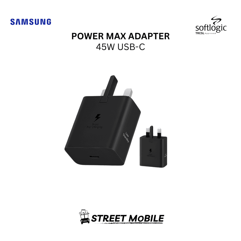 SAMSUNG 45W POWER MAX ADAPTER (SOFTLOGIC)