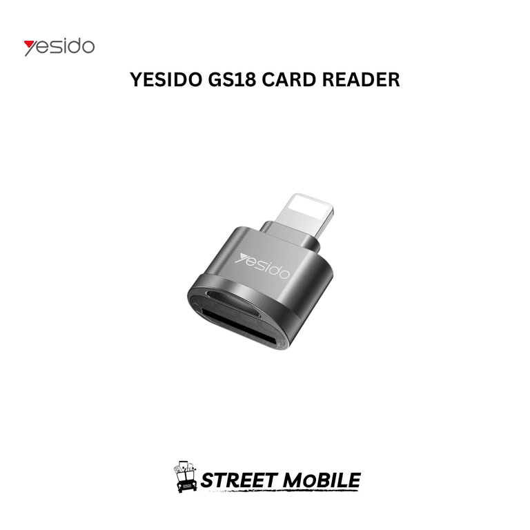 YESIDO GS18 CARD READER (LIGHTNING)