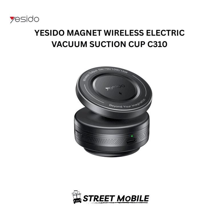 YESIDO C310 MAGNET WIRELESS ELECTRIC VACUUM SUCTION CUP